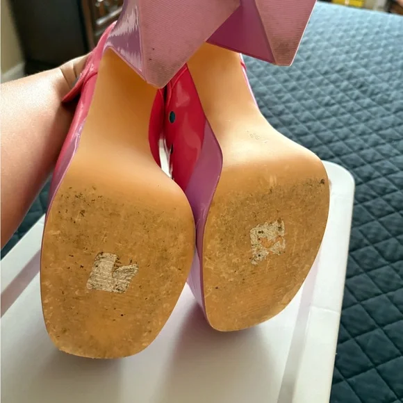 Koi Pink and Blue Platform Shoes - Picture 9 of 10